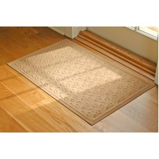 Bungalow Flooring Soft Impressions Dogwood Leaf Doormat WDK1219